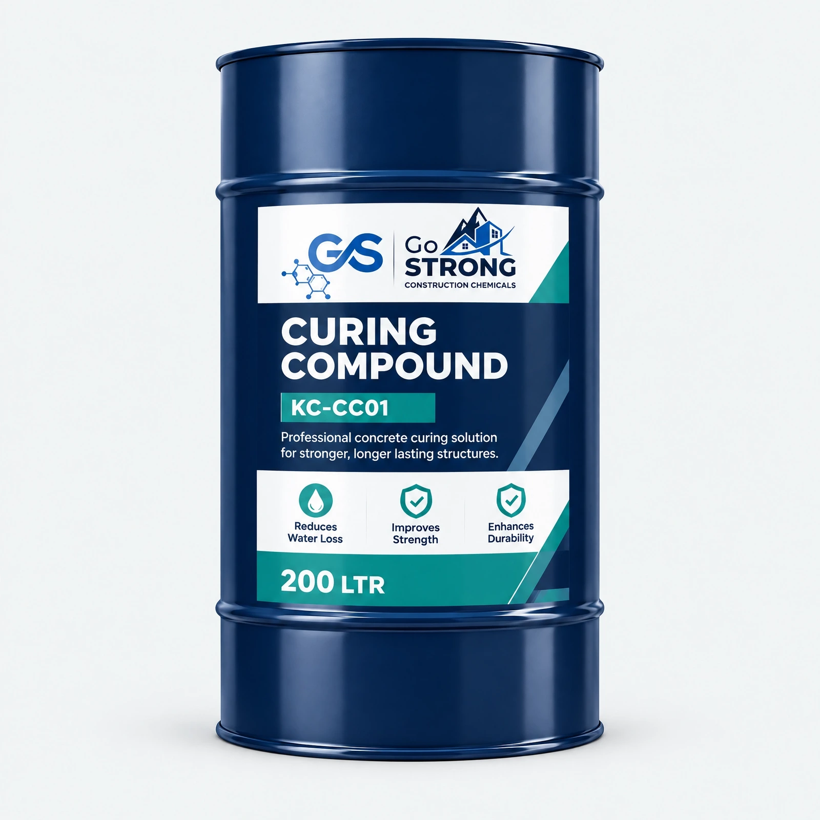 Go Strong Curing Compound - KC-CC01 (200 LTR Drum)