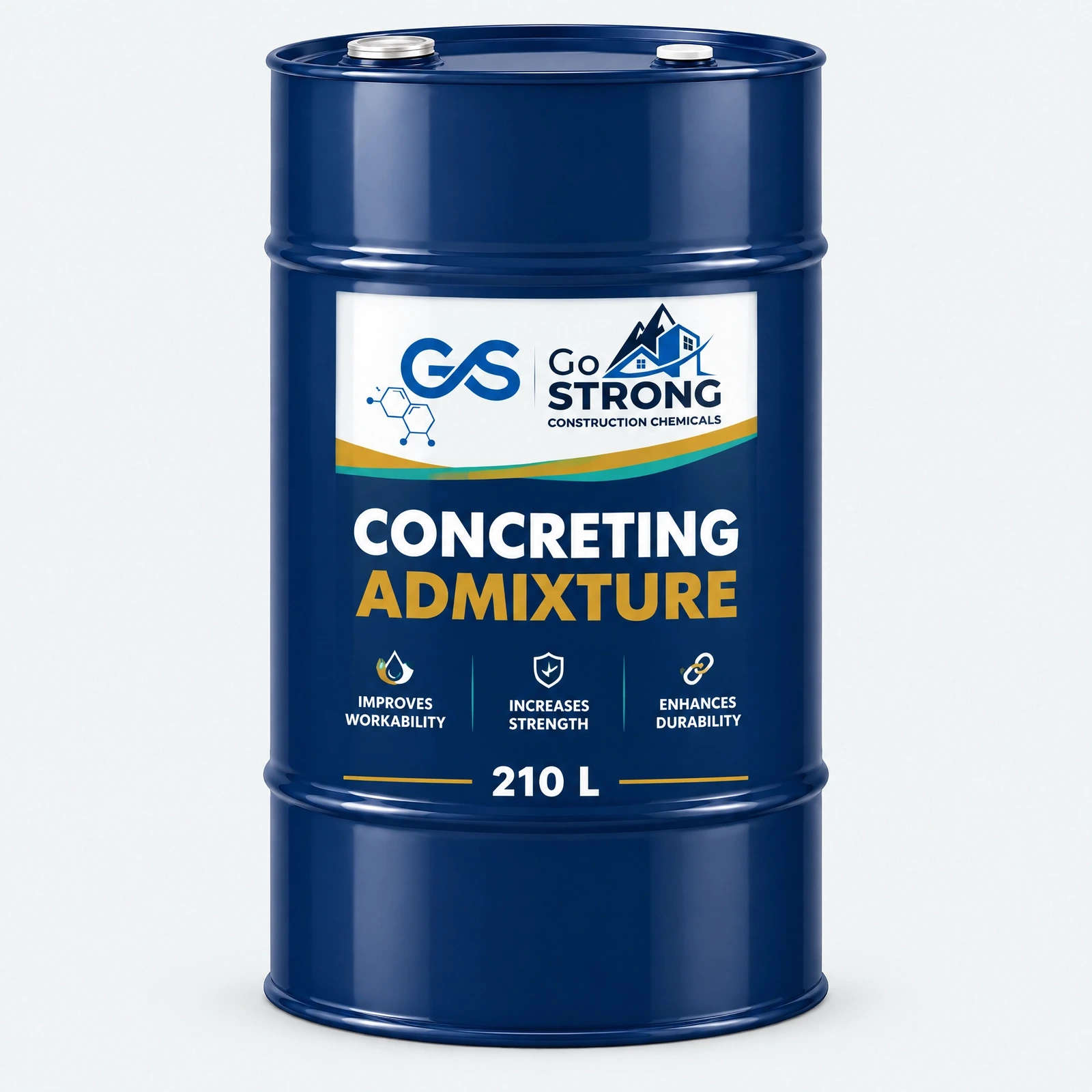 Go Strong Concreting Admixture (210 L Drum)