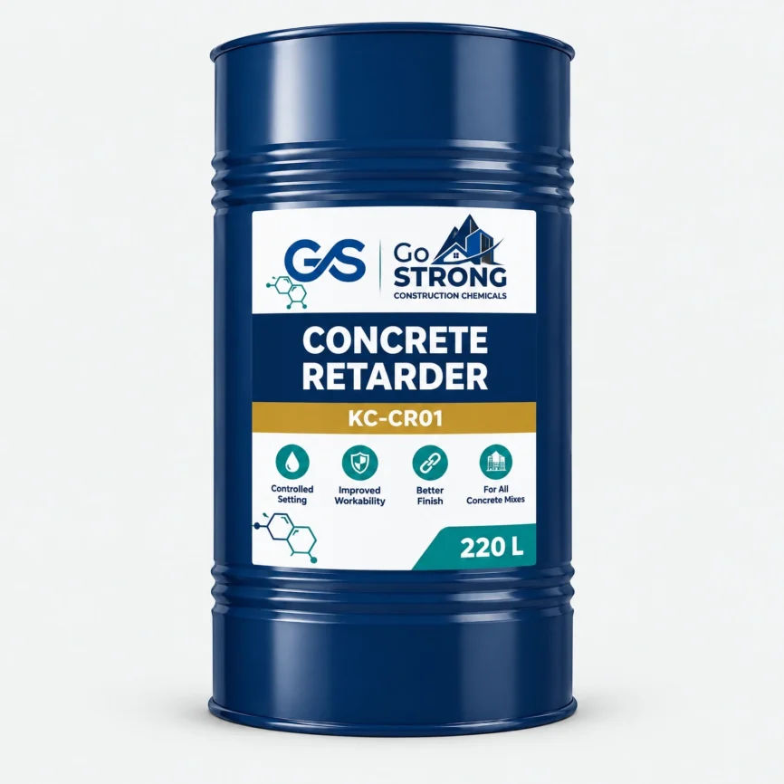 Go Strong Concrete Retarder - KC-CR01 (220 L Drum)