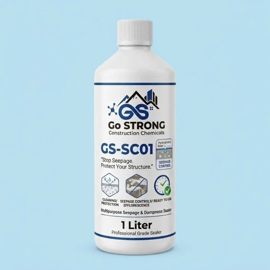 Go Strong GS-SC01 Multipurpose Seepage & Dampness Sealer (1 Liter - Professional Grade)