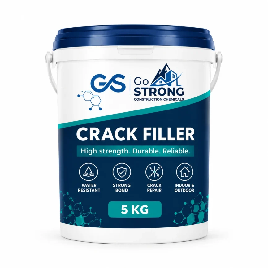 Go Strong Crack Filler - High Strength & Durable (5 KG Bucket)
