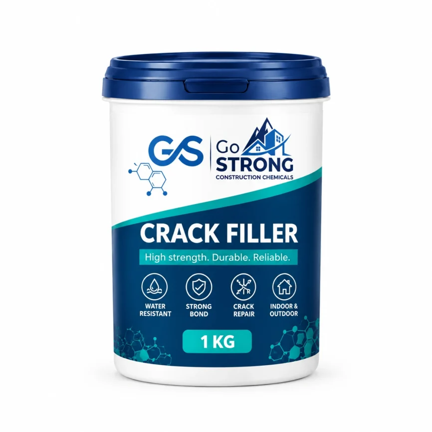 Go Strong Crack Filler - High Strength & Durable (1 KG Tub)