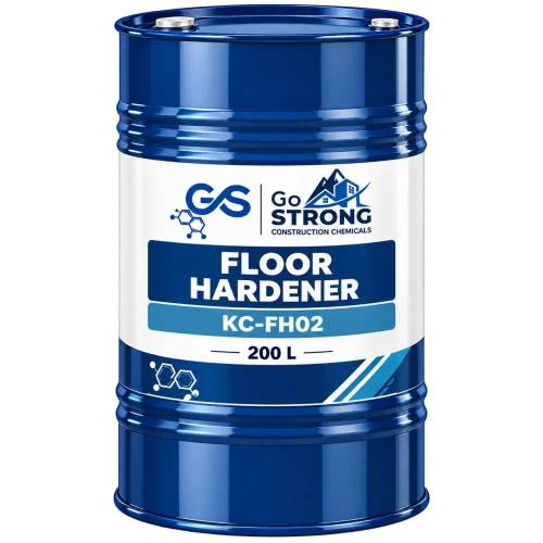 Blue Floor Hardener Industrial Drum