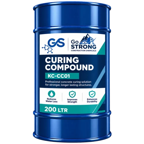Glossy Blue Curing Compound Drum